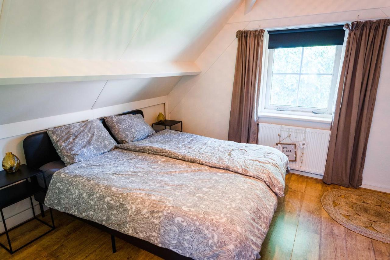 Luxe Vakantiehuis In Het Bos Met Jacuzzi En Sauna Lunteren Kültér fotó